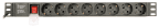 Régua de Tomadas para Rack GEMBIRD EG-PDU-014 (Schuko - Preto)
