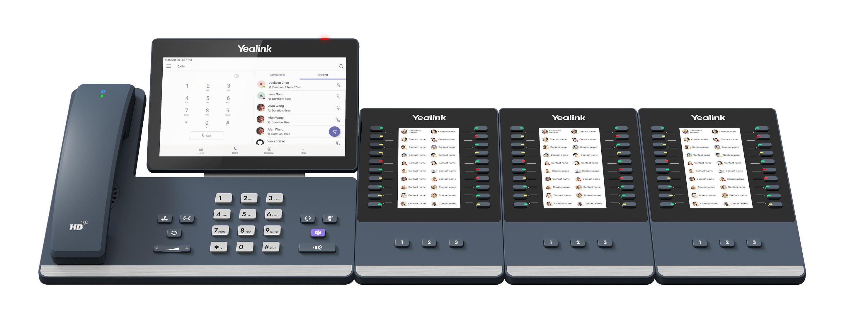 Telefone IP YEALINK MP58-WH-Teams E2 (Android 13 - Cinzento) — miniatura 5