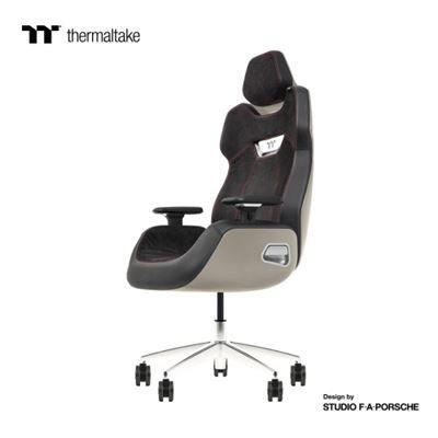 Cadeira Gaming THERMALTAKE ARGENT E700 (Alcantara - Cinzento-Gelo Metálico) — miniatura 2