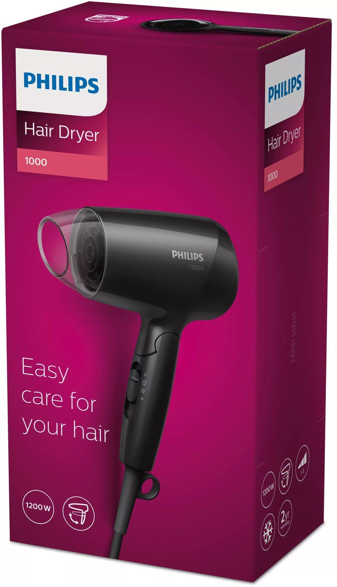 Secador de Cabelo PHILIPS Essential Care BHC010/10 (Preto), miniatura 2