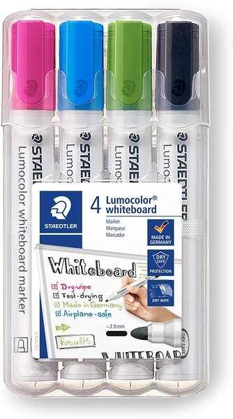 Marcadores para Quadro Branco STAEDTLER Lumocolor 351 WP4-1 (Polipropileno)