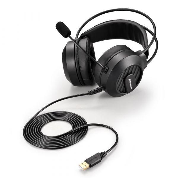 Headset Gaming SHARKOON SKILLER SGH20 (Binaural - Com fios - Circum-aural - Preto), miniatura 3