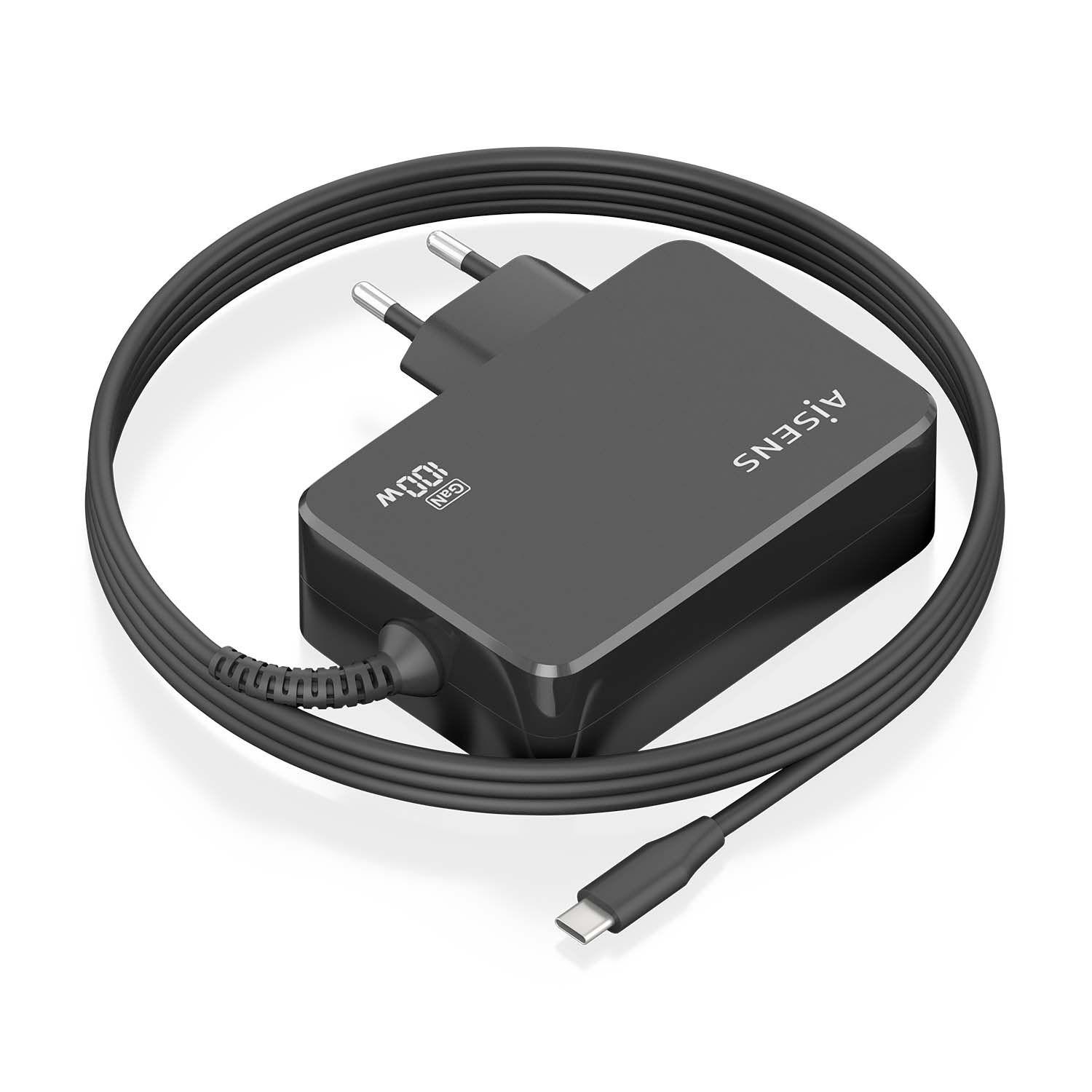 Carregador de Portátil AISENS ASCH-1PD100WL50-BK (100 W - Preto), miniatura 2