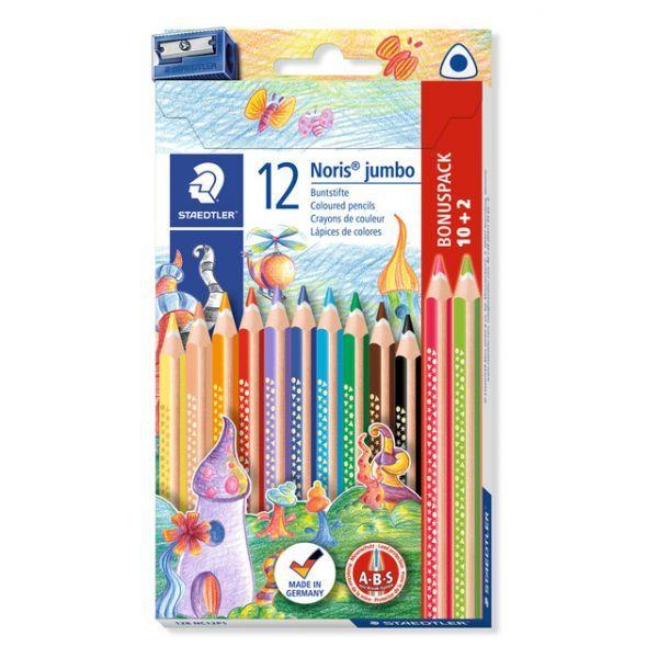 Lápis de Cor STAEDTLER Jumbo Noris 128 (Multicor)