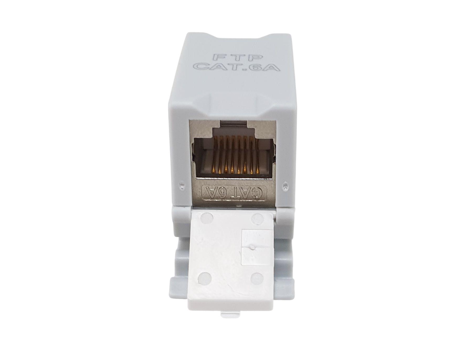 Módulo Keystone Blindado EQUIP 125581 (RJ-45 fêmea - Cat6A, Cat5e, Cat6 - Cinzento) — miniatura 8