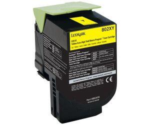 Toner LEXMARK 80C2SYE (Até 2.000 páginas - Amarelo), miniatura 2