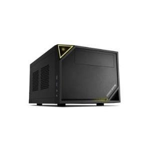 Caixa Mini-ITX SHARKOON Shark Zone C10 (Mini-ITX - Metal - 15,0 cm - Preto/Amarelo)
