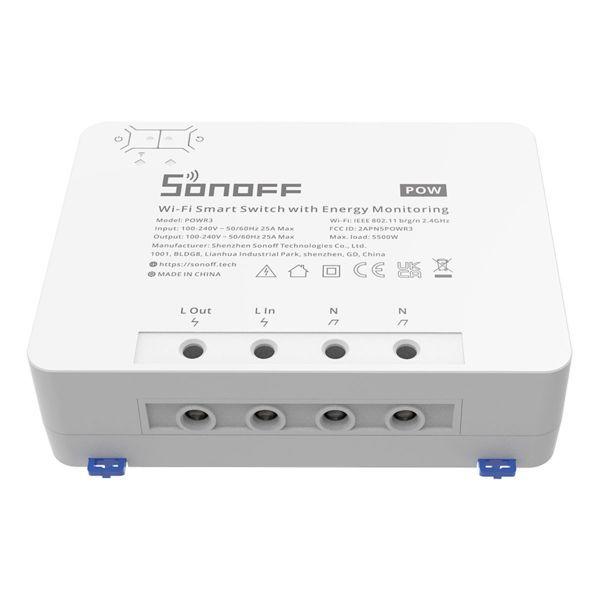 Interruptor Inteligente SONOFF POWR3 (Branco), miniatura 2