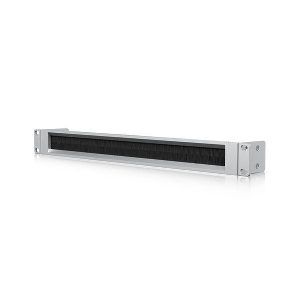 Painel de Escova UBIQUITI UACC-RACK-PANEL-BRUSH-1U (1 unidade - Preto e Aço) — miniatura 2