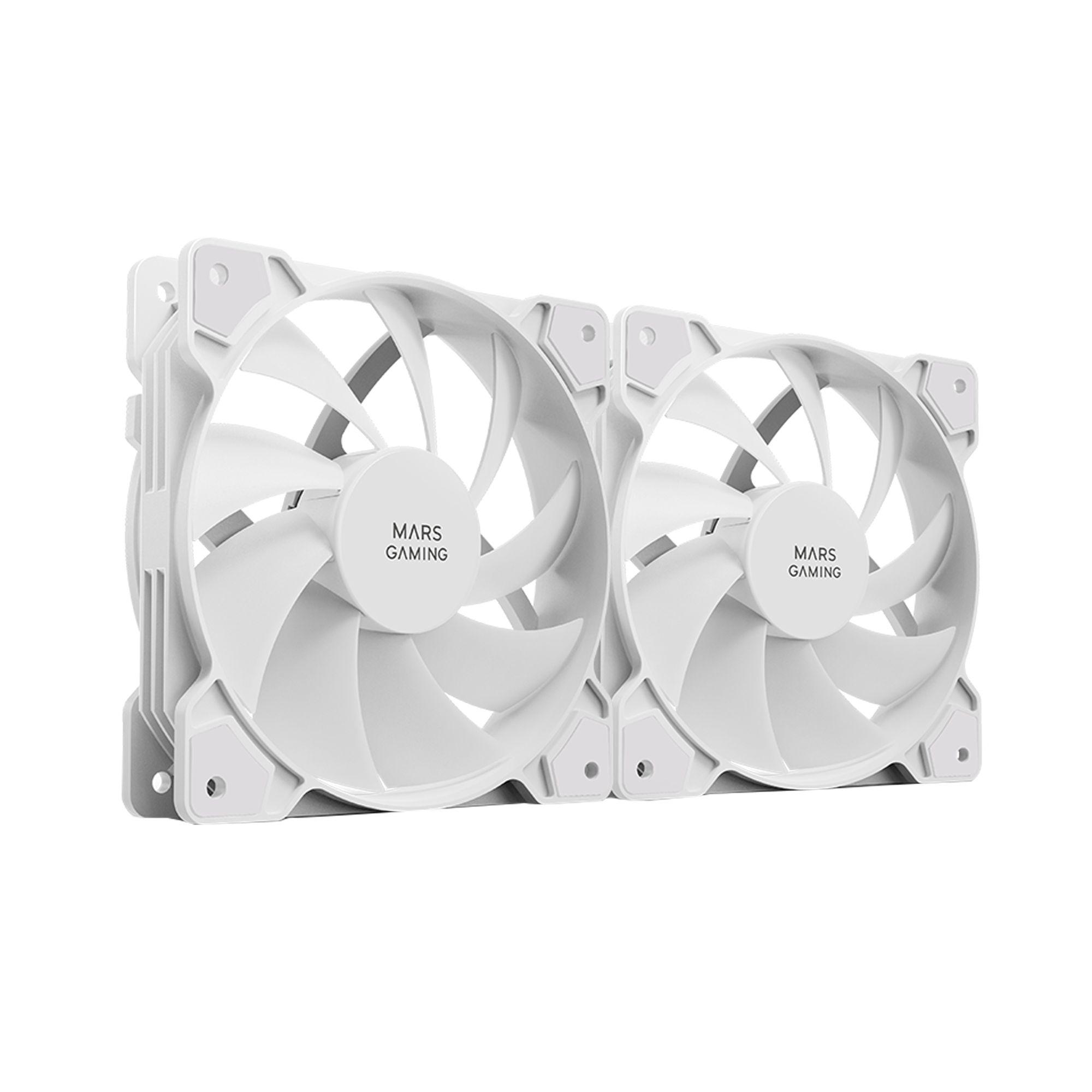 Ventoinha para Caixa de PC MARS GAMING MF-PROX2 (Branco)
