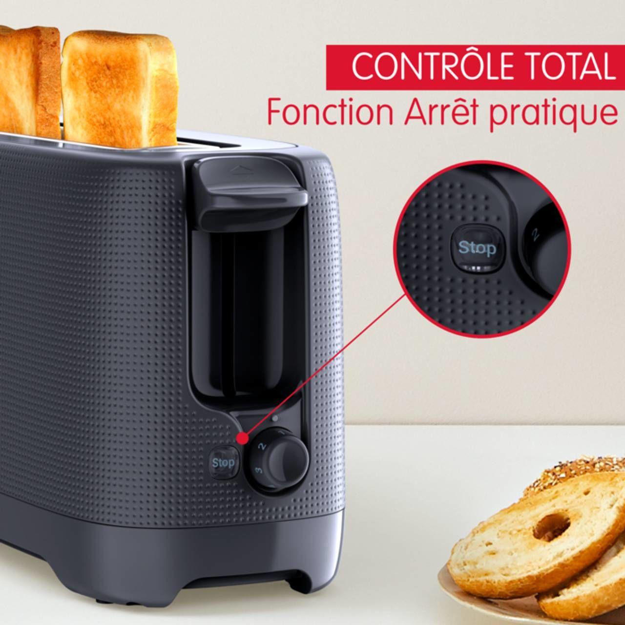 Torradeira MOULINEX LS2M0810 (1000 W - 1 fatia - Plástico - Azul Escuro), miniatura 6