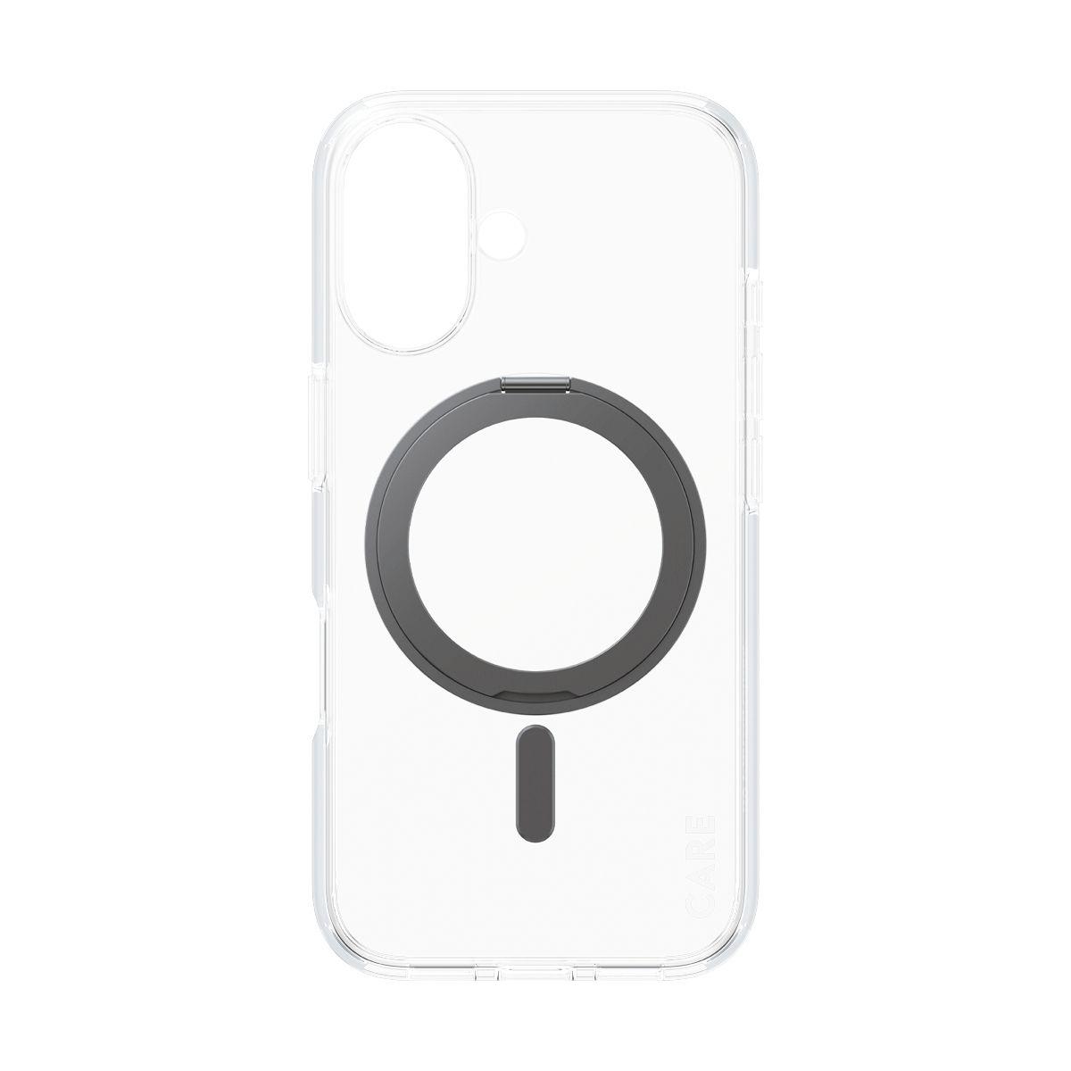 Capa PANZERGLASS CARE Case Feature Black Kickstand MagSAFE iPhone 16 (Apple iPhone 16 - Apple - Preto) — miniatura 4