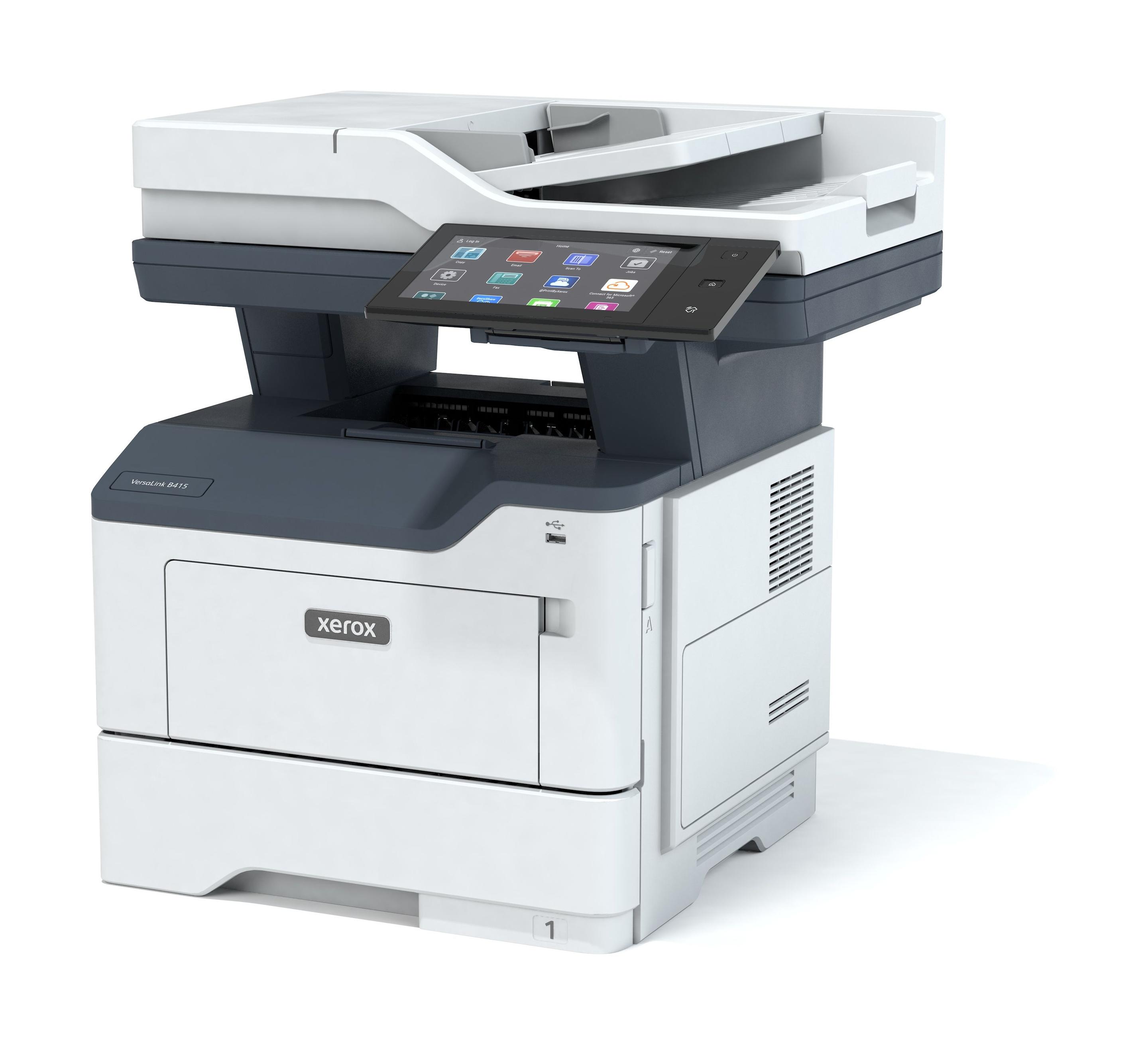 Impressora Multifuncional Laser XEROX VersaLink B415V_DN (A4 - Impressão a preto e branco - 650 folhas - Cinzento e Branco) — miniatura 2