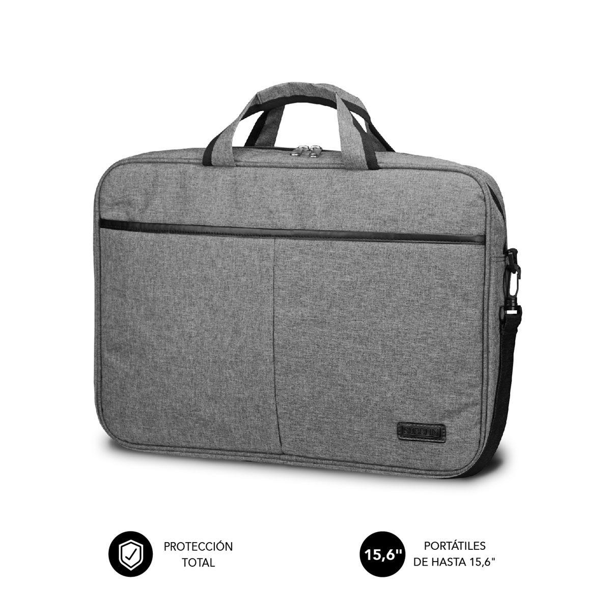 Mala para Portátil SUBBLIM Elite Laptop Bag (15,6" - Cinzento)