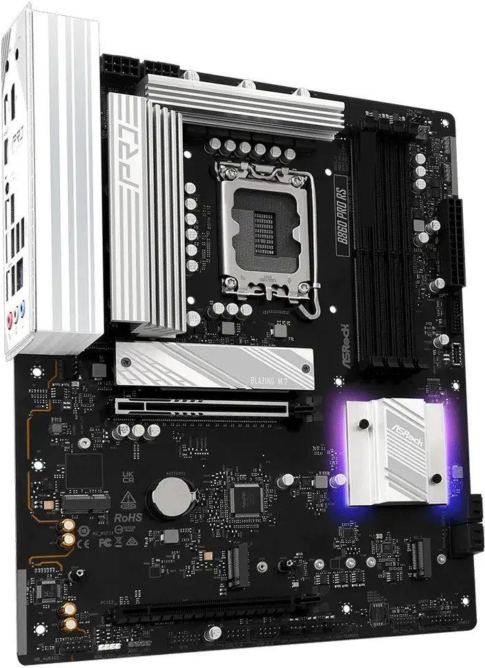 Motherboard ASROCK B860 Pro RS (LGA 1851 - Intel Core Ultra - ATX) — miniatura 3