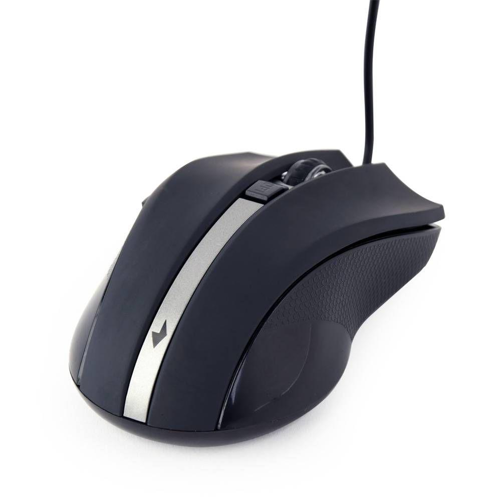 Rato GEMBIRD MUS-GU-02 (Ambidestro - 2400 DPI - Laser - Preto), miniatura 3