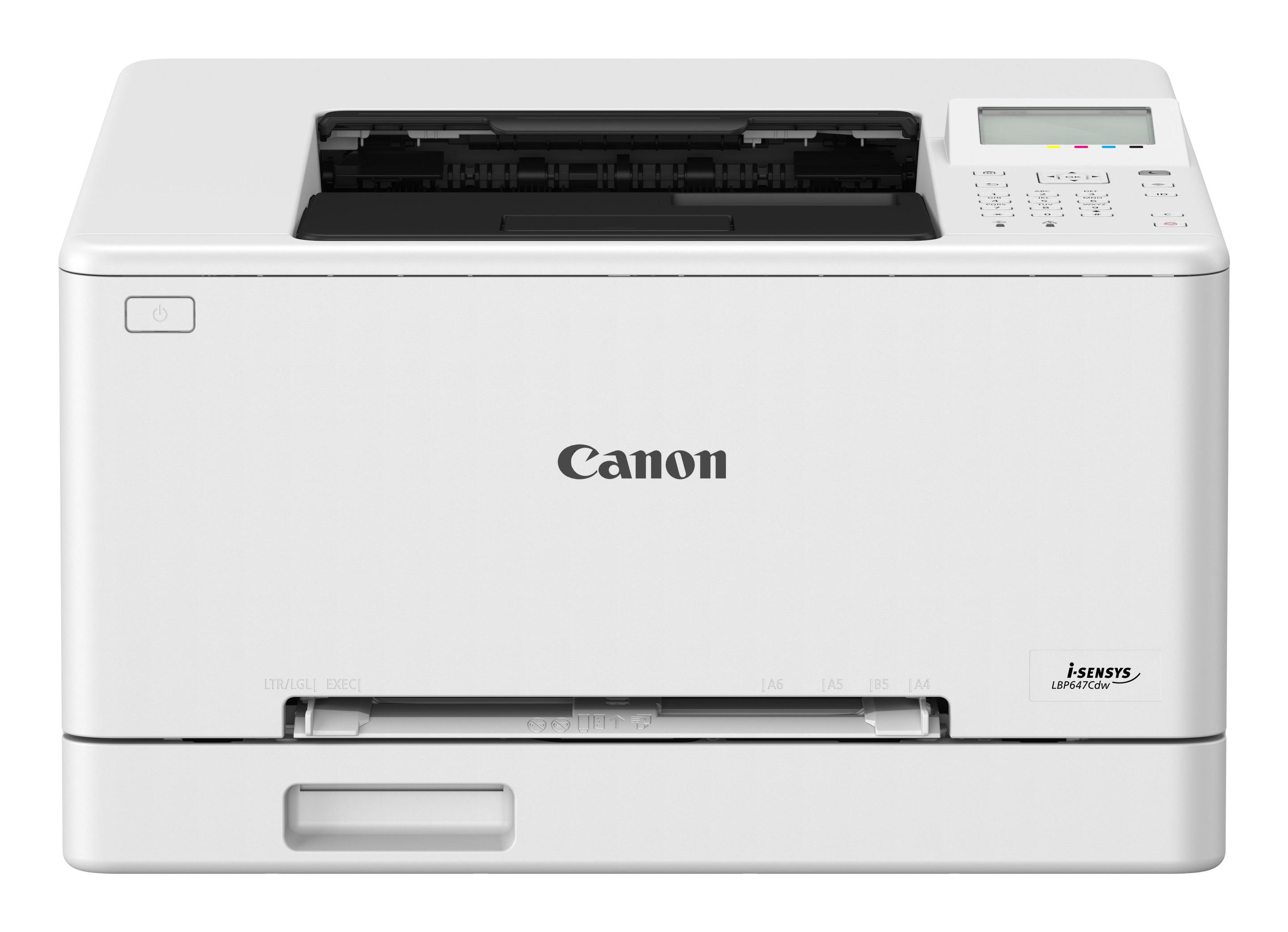 Impressora Laser a Cores CANON i-SENSYS LBP647Cdw (A4 - 250 folhas - Branca)