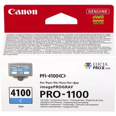 Tinteiro CANON PFI-4100C (700 páginas a cores - Ciano), miniatura 2