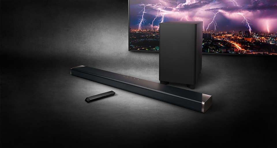 Barra de Som PHILIPS B95/10 (410 W - AC - Preto) — miniatura 2