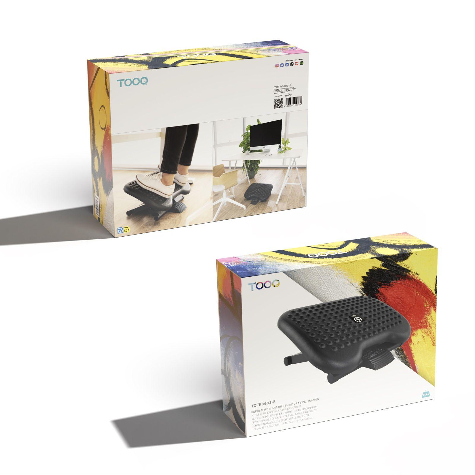 Apoio para os Pés TOOQ TQFR0603-B (Preto) — miniatura 7