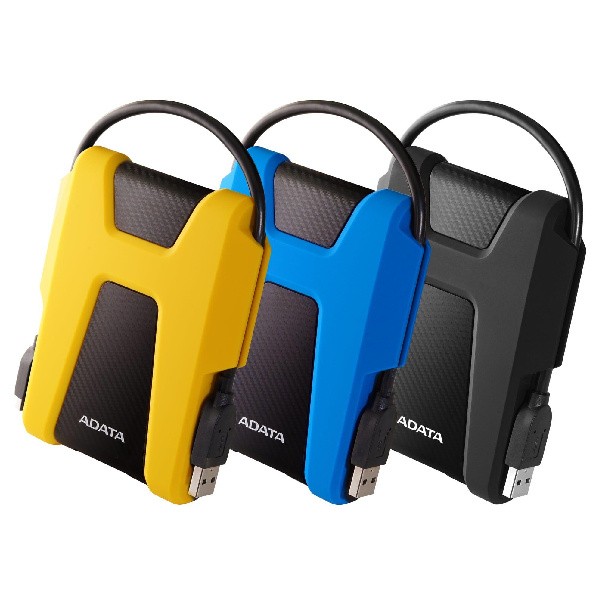 Disco Rígido Externo ADATA HD680 (1 TB - 2,5" - USB 3.2 Gen 1 - Preto)