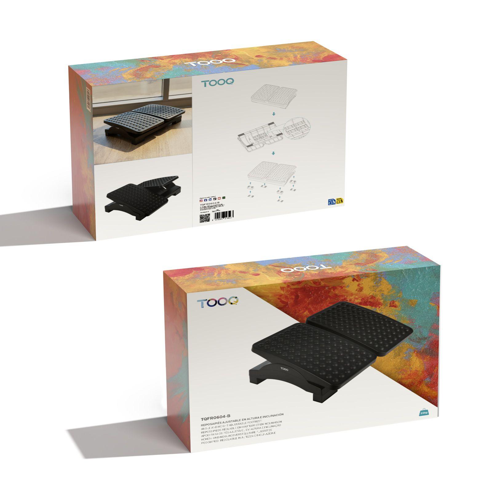 Apoio para os Pés TOOQ TQFR0604-B (Preto) — miniatura 7