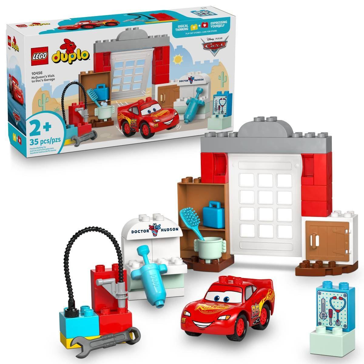 LEGO 10456 Duplo Visita do McQueen à Garagem do Doc (2+ anos - 35 peças), miniatura 3