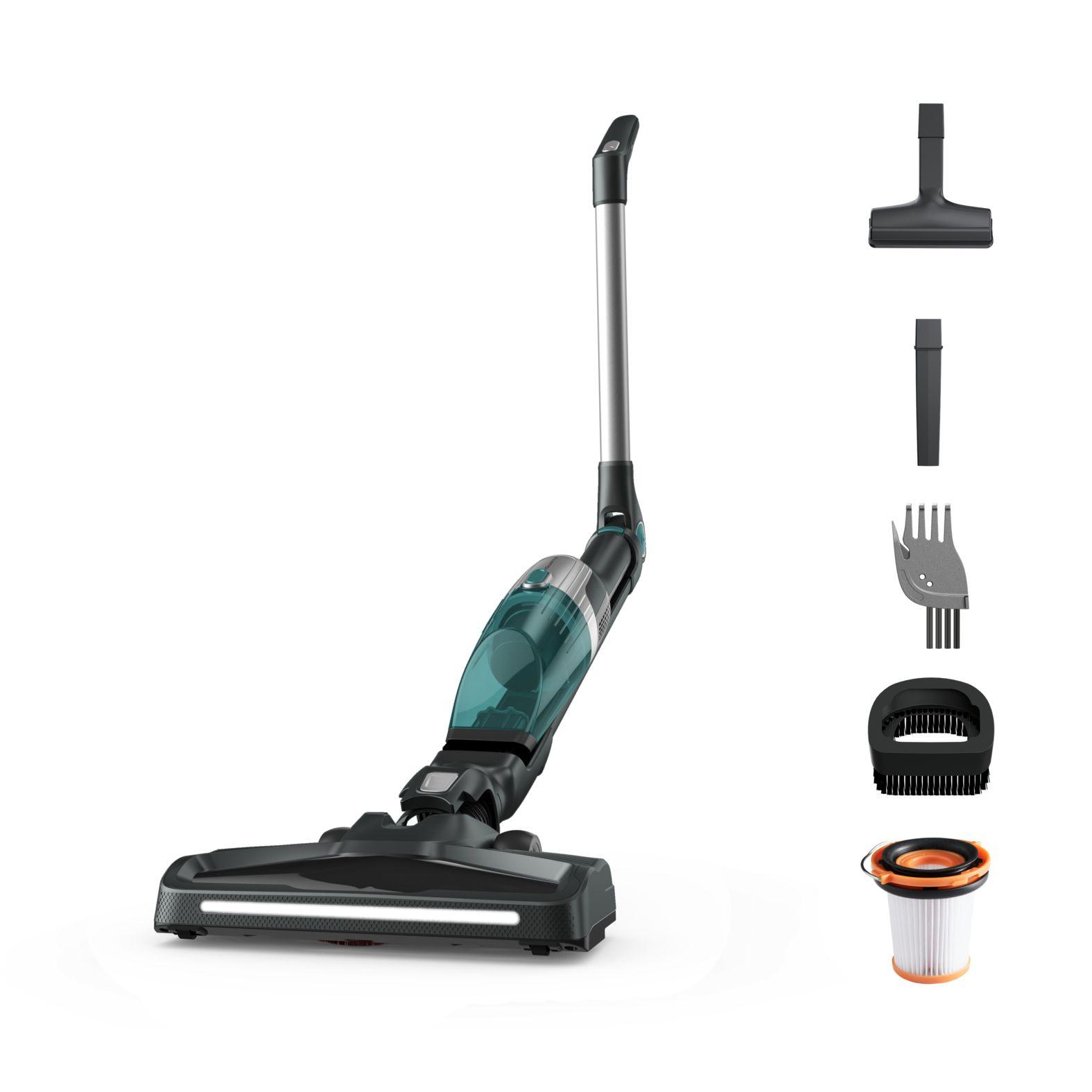 Aspirador Vertical ROWENTA RH1239WO X-Trem Compact (Altura 16,8 cm - Azul)
