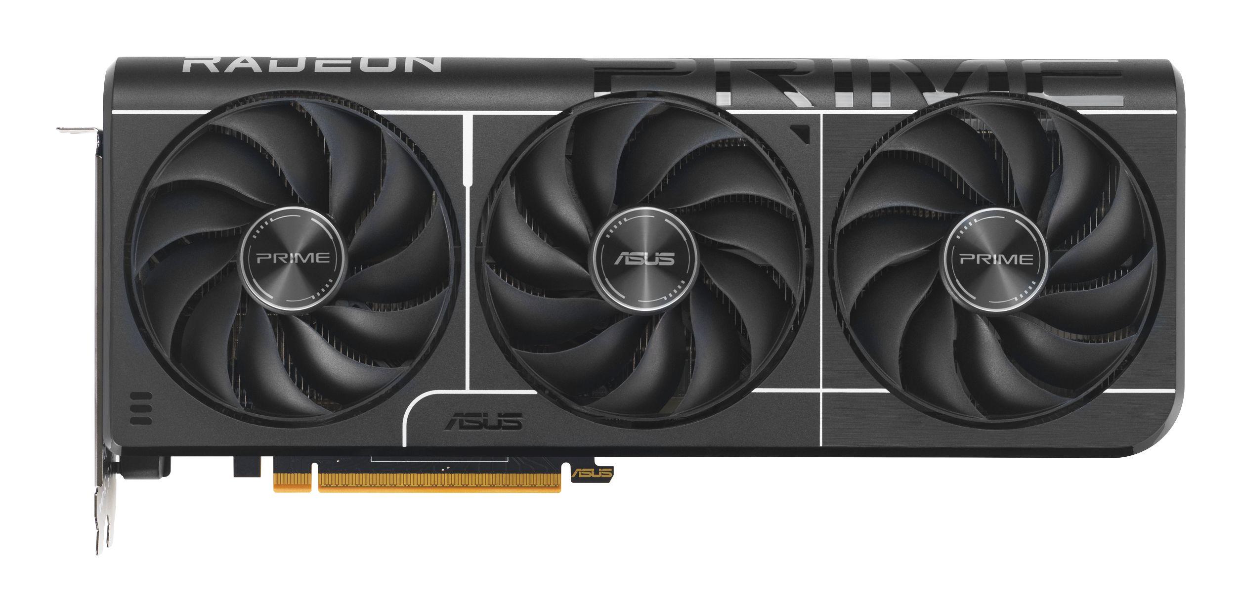 Placa Gráfica ASUS Prime Radeon RX 9070 EVO OC (Radeon RX 9070 - 20 Gbit/s - 16 GB - Preto)