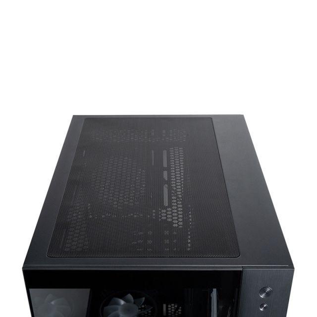 Caixa de Computador CHIEFTEC Visio GM-30B-TG-OP (Mini-ITX, Micro ATX, ATX - Cubo - 17,5 cm - Preto) — miniatura 6