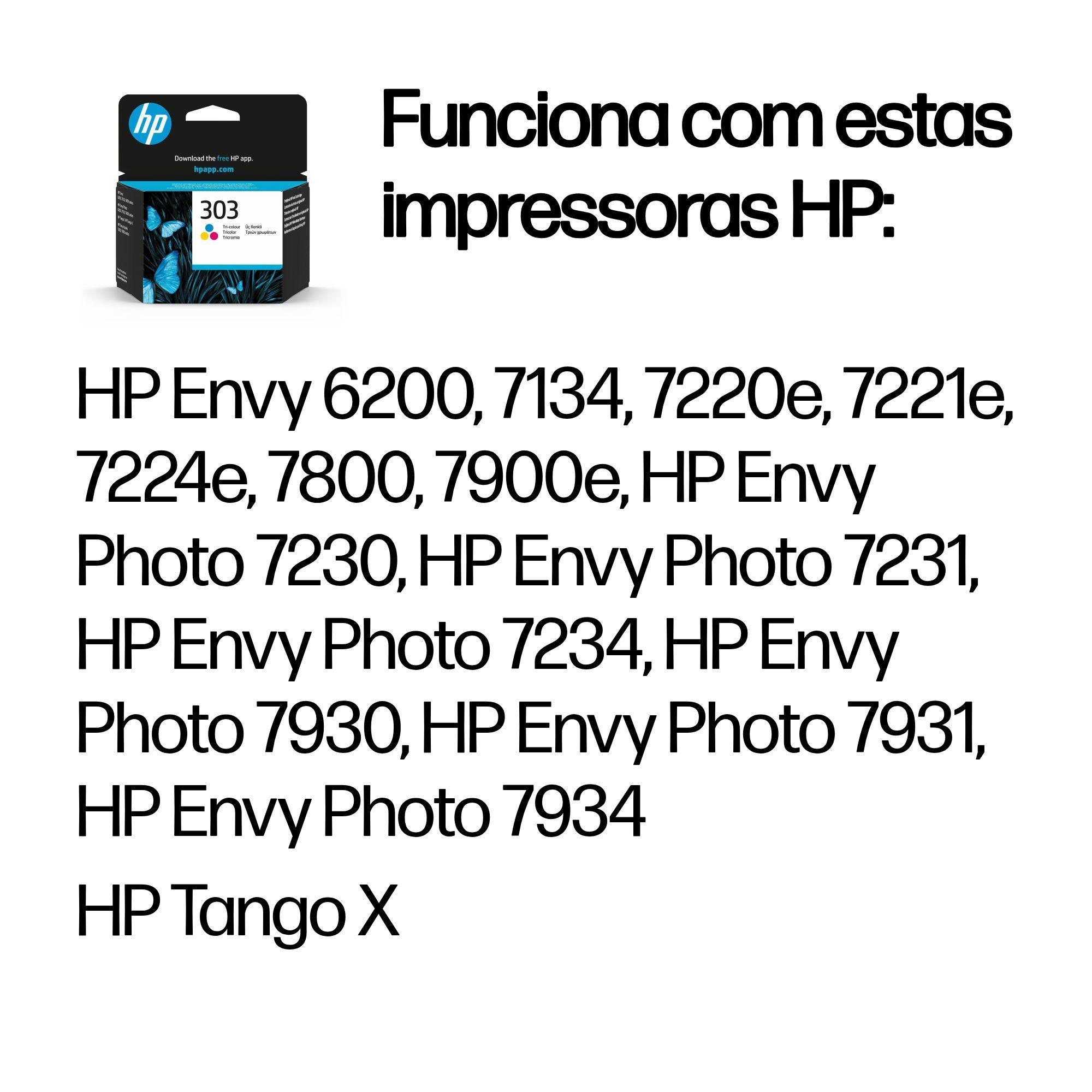Tinteiro HP 303 (165 páginas - Tricolor), miniatura 2