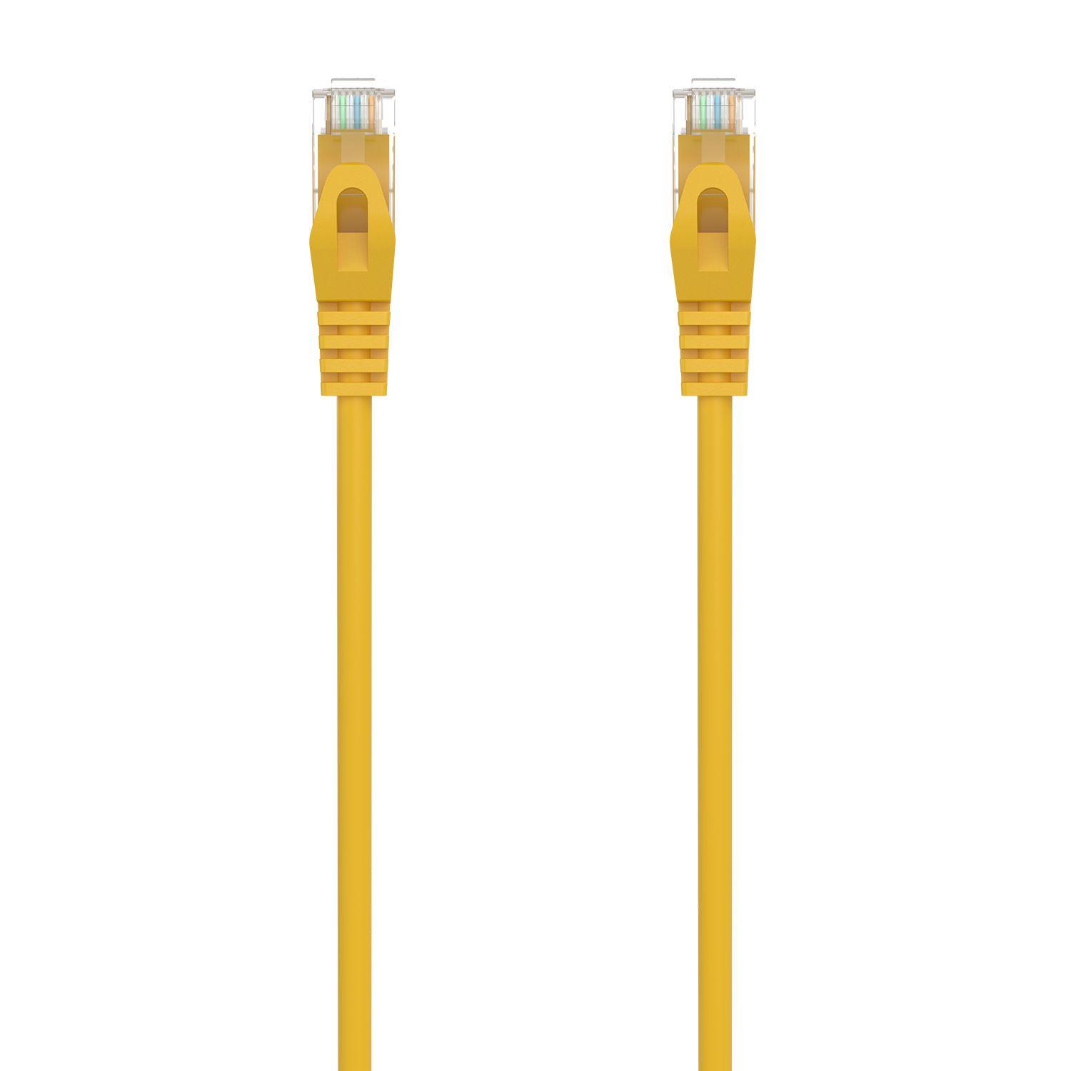 Cabo de Rede AISENS A145-0564 (0,3 m - Cat6A - RJ-45 - Amarelo)