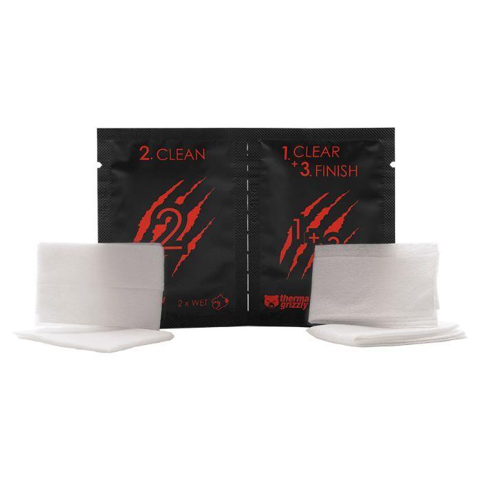 Toalhitas de Limpeza THERMAL GRIZZLY TG-CW-10 (10 packs duplos), miniatura 2