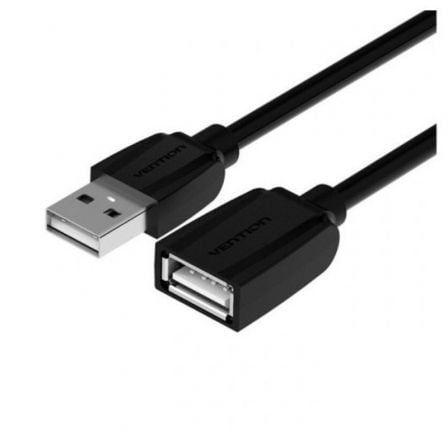 Cabo de Extensão USB VENTION VAS-A44-B200 (2 m - USB-A macho - USB-A fêmea - Preto)