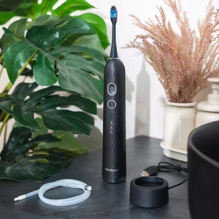 Escova de Dentes e Irrigador Elétrico CECOTEC ToothCare Jet Splash UltraSonic (Cinza-escuro) — miniatura 3