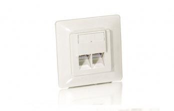 Caixa de Montagem de Rede EQUIP 125722 (Branco RAL 1013)