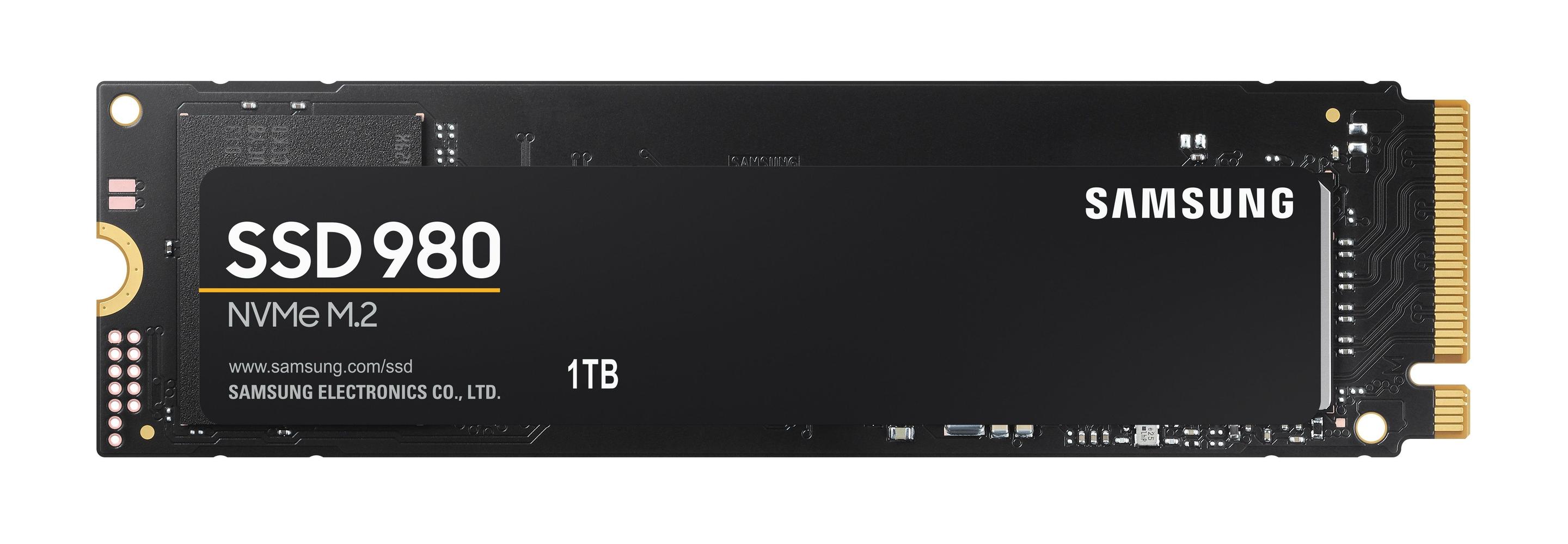 SSD SAMSUNG 980 MZ-V8V1T0BW (1 TB - M.2 2280 - PCI Express 3.0 NVMe)