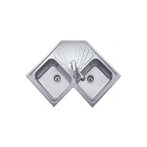 Lava-Loiça de Canto TEKA ANGULAR 2C SF 31/2 10118005 (Aço inoxidável - Inox) — miniatura 2