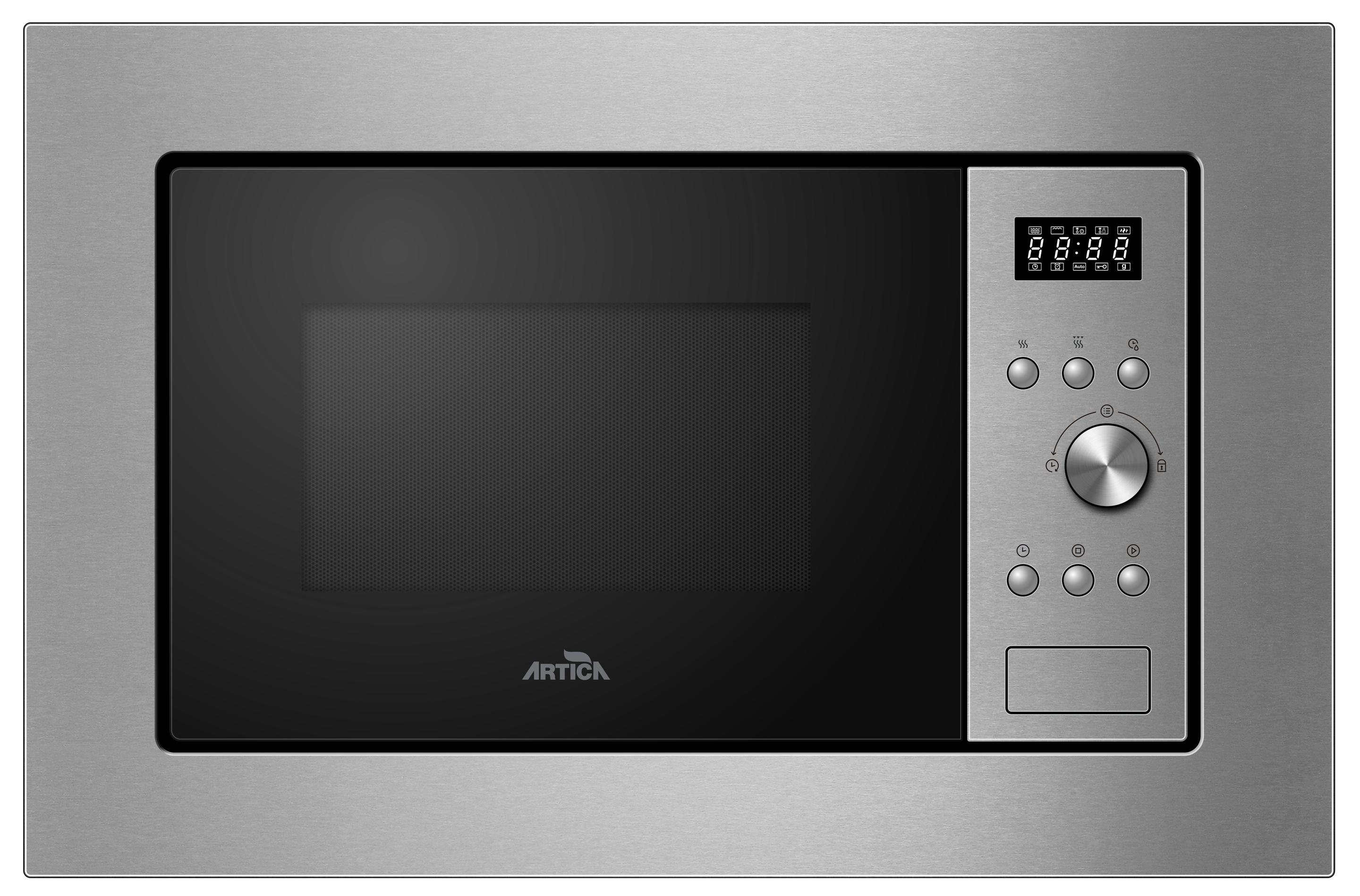 Micro-ondas de Encastre ARTICA AMW2004582IDX (20 L - Micro-ondas com grill - Digital)