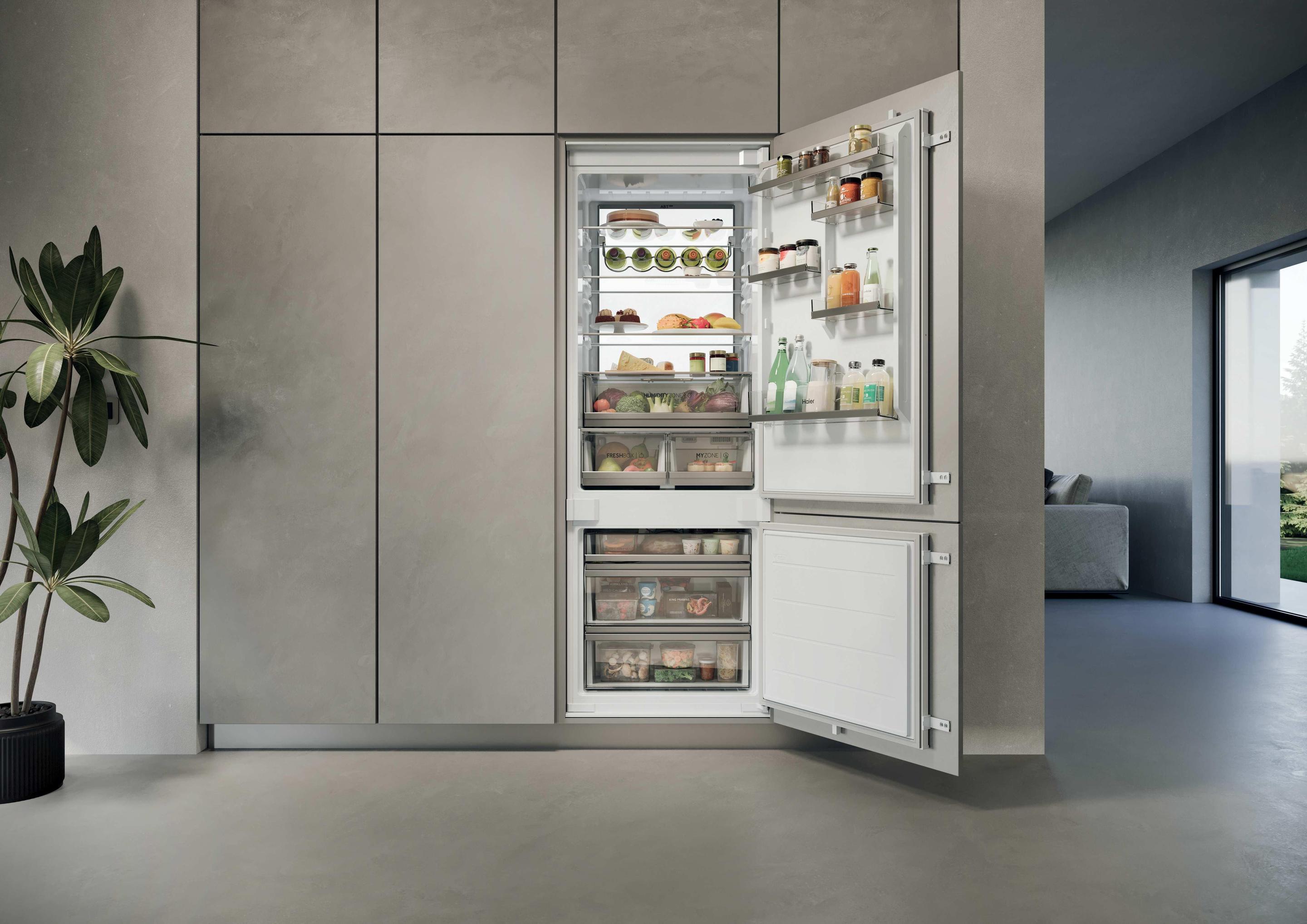 Frigorífico Combinado Encastre HAIER HBW7719C (400 l - hOn - 193,5x69x55 cm - Branco) — miniatura 12
