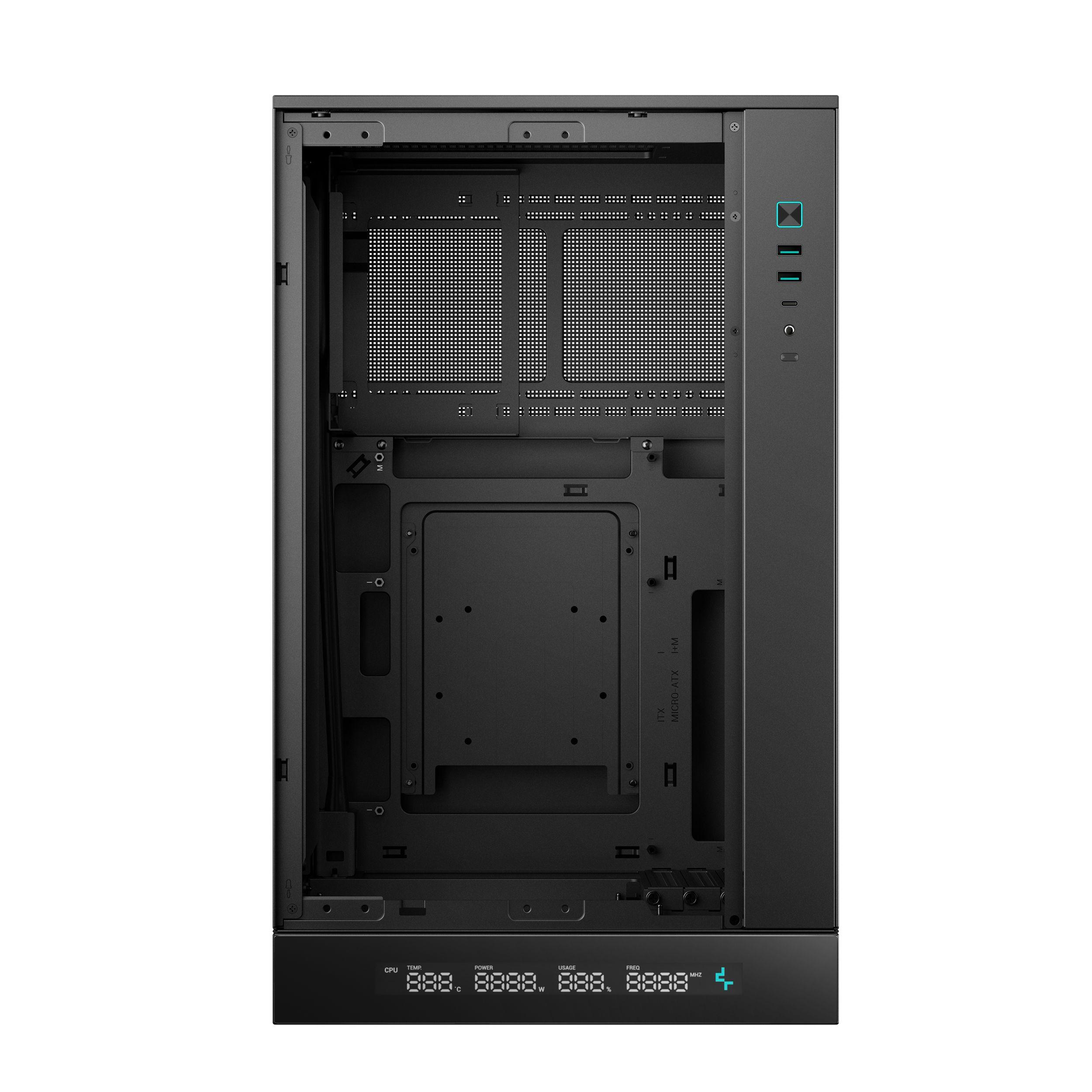 Caixa PC DEEPCOOL CH270 Digital (micro ATX, Mini-ITX - Mini Tower - Micro-ATX, Mini-ITX - Preto) — miniatura 5