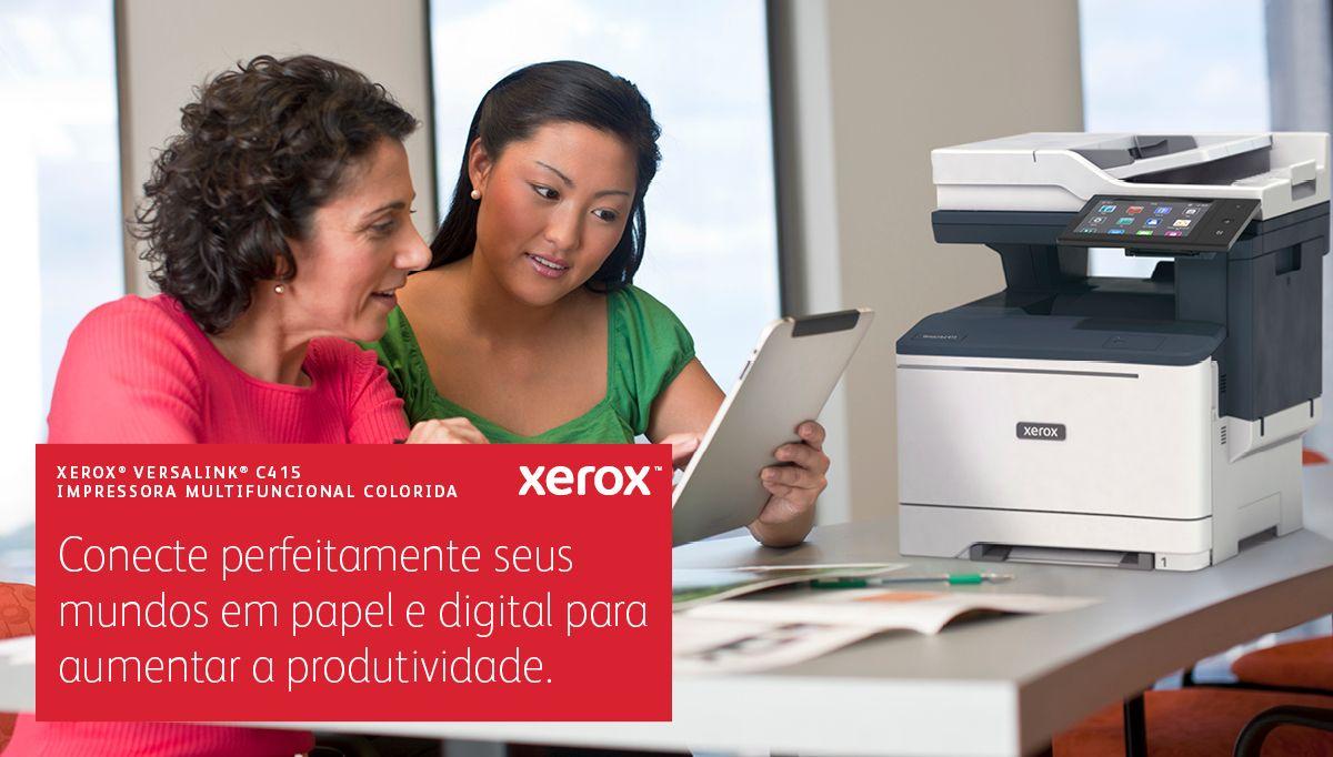 Impressora Laser Multifunções XEROX VersaLink C415V_DN (A4 - Impressão a cores - 251 folhas - Branco e Cinzento) — miniatura 11