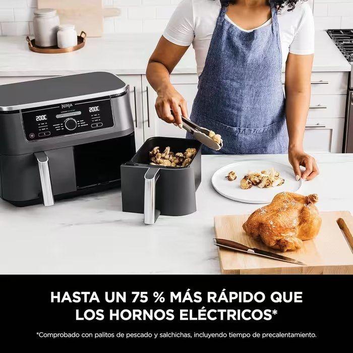 Fritadeira de Ar Quente Independente NINJA AF400EU (2470 W - Rotativo e táctil - Altura 32,5 cm - Preto), miniatura 6