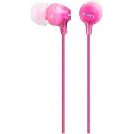 Auscultadores SONY MDR-EX15LP (Com fios - Intra-aural - 9 mm - Rosa)