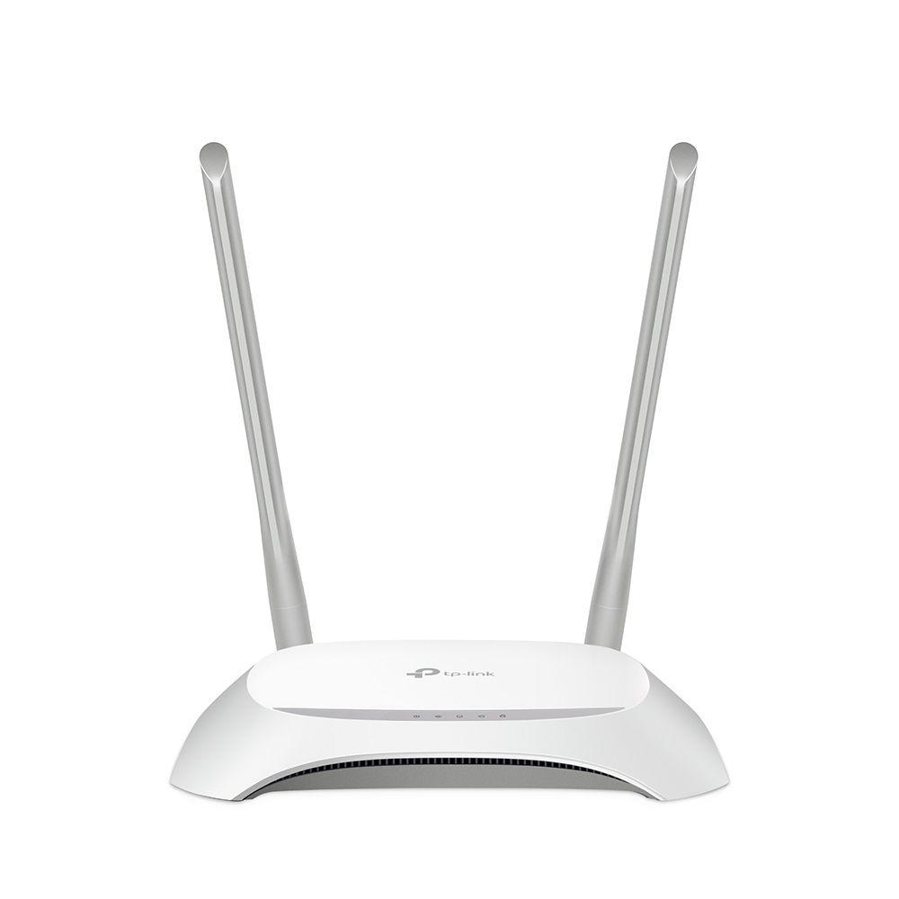 Router TP-LINK TL-WR850N (Wi-Fi 4 - 300 Mbit/s - Banda única - Branco e Cinzento)