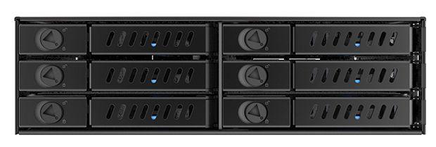 Painel de Baía para Discos CHIEFTEC CMR-625 (2,5" - SATA - Preto)