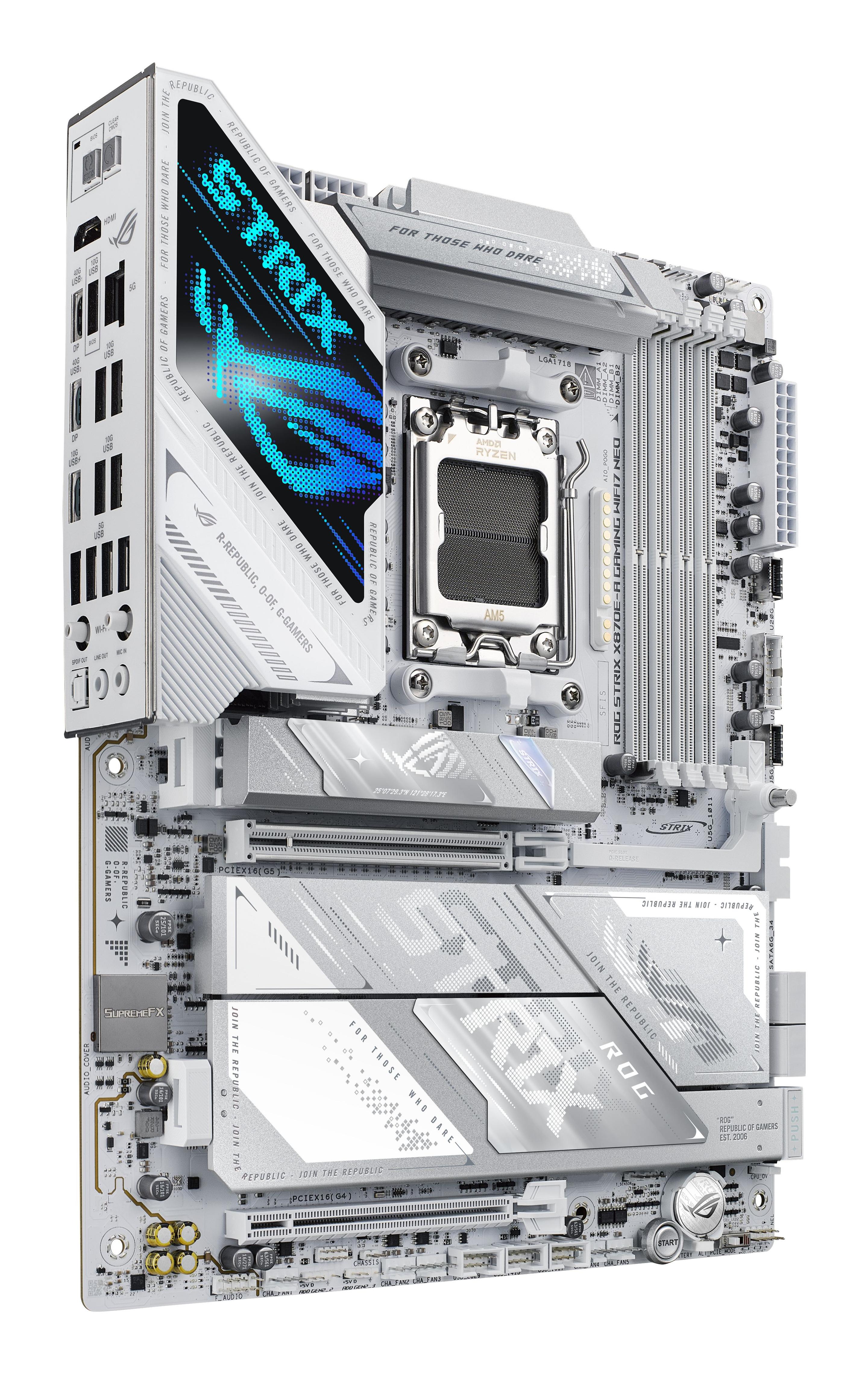 Motherboard ASUS ROG STRIX X870E-A GAMING WIFI7 NEO (AM5 - ATX - Duplo canal - Multicor) — miniatura 3