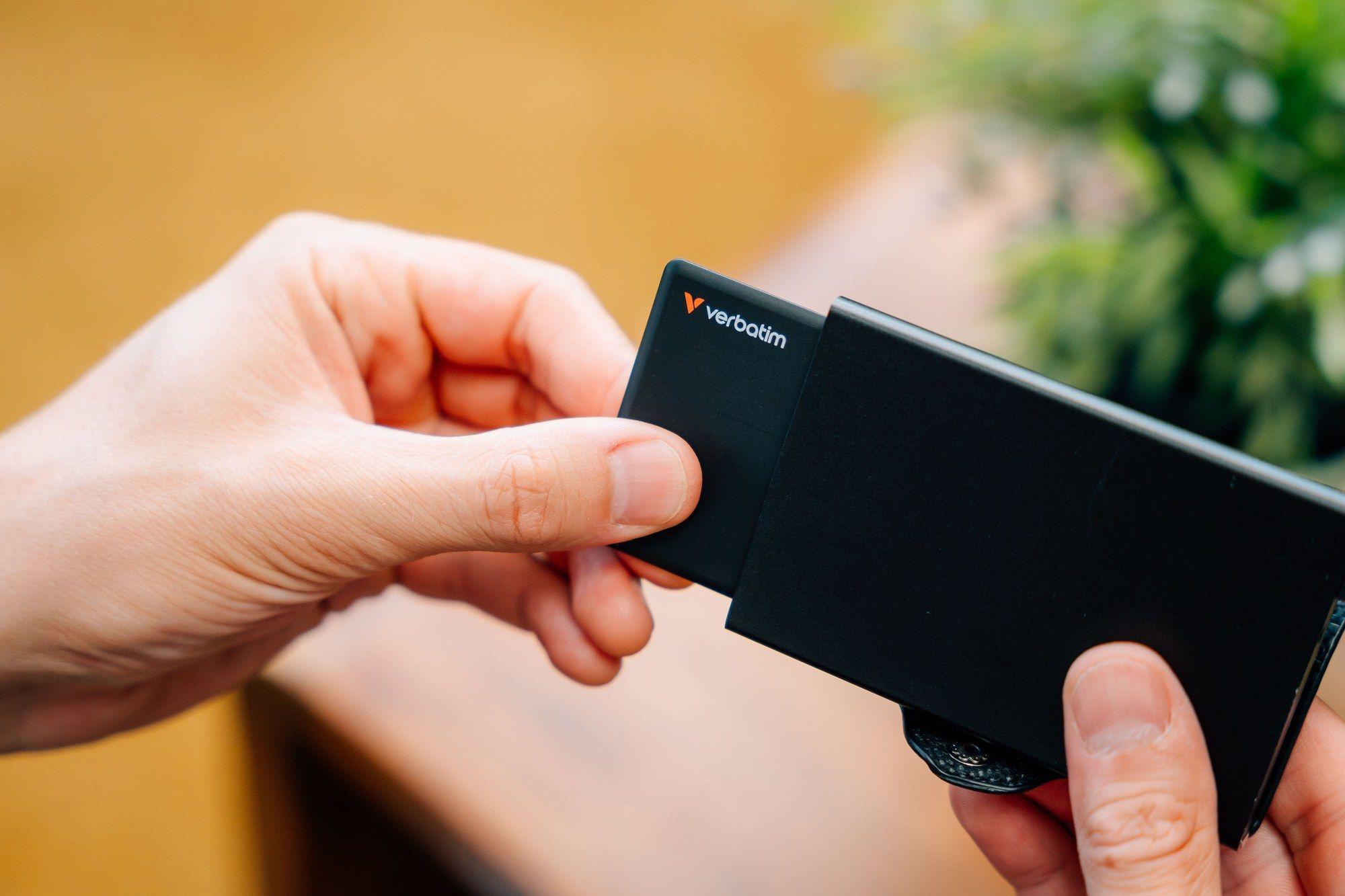 Localizador Pessoal Bluetooth VERBATIM My Finder Card (110 mAh - 1440 h - iOS - Preto), miniatura 5