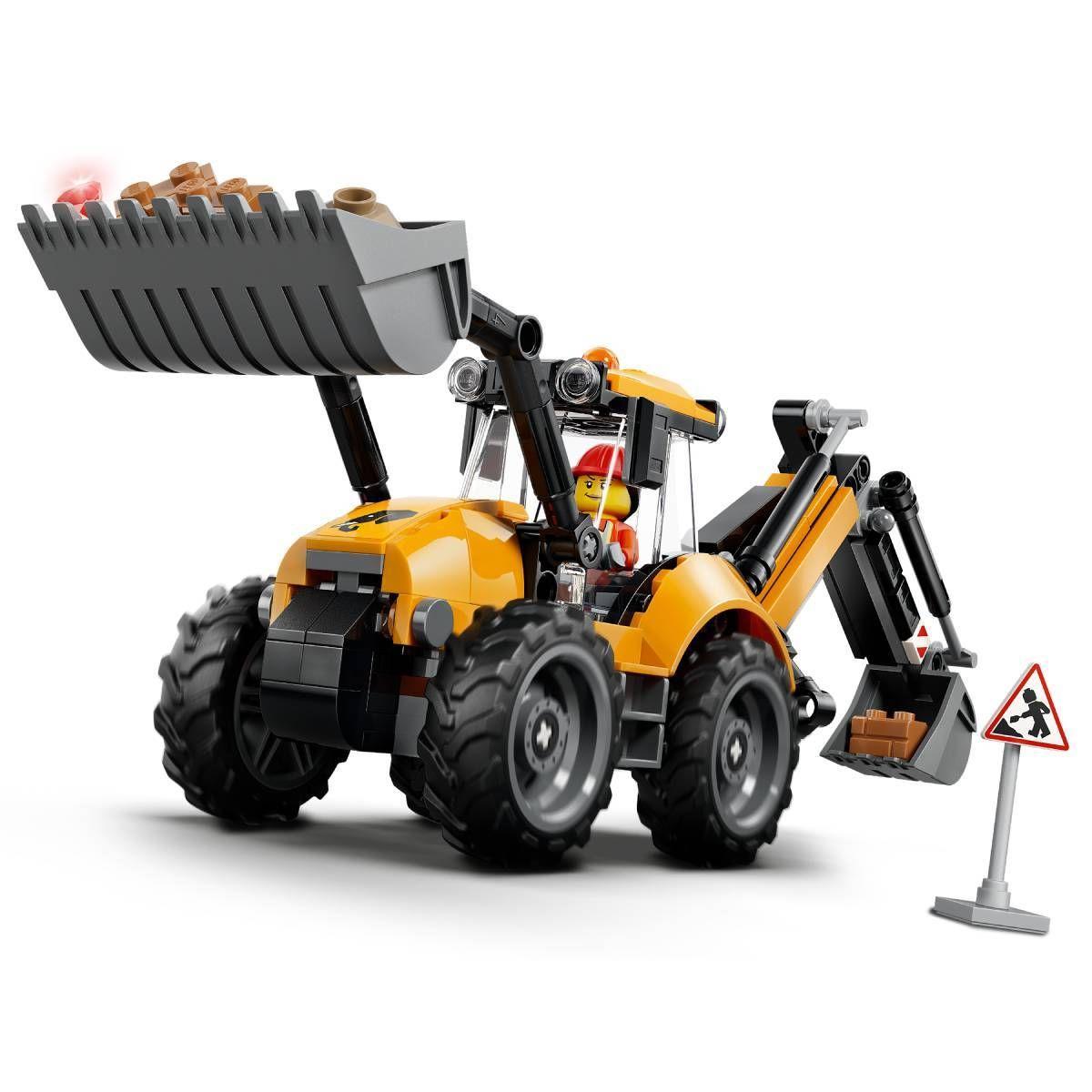 LEGO 60480 City Retroescavadora Amarela (7+ anos - 301 peças), miniatura 5