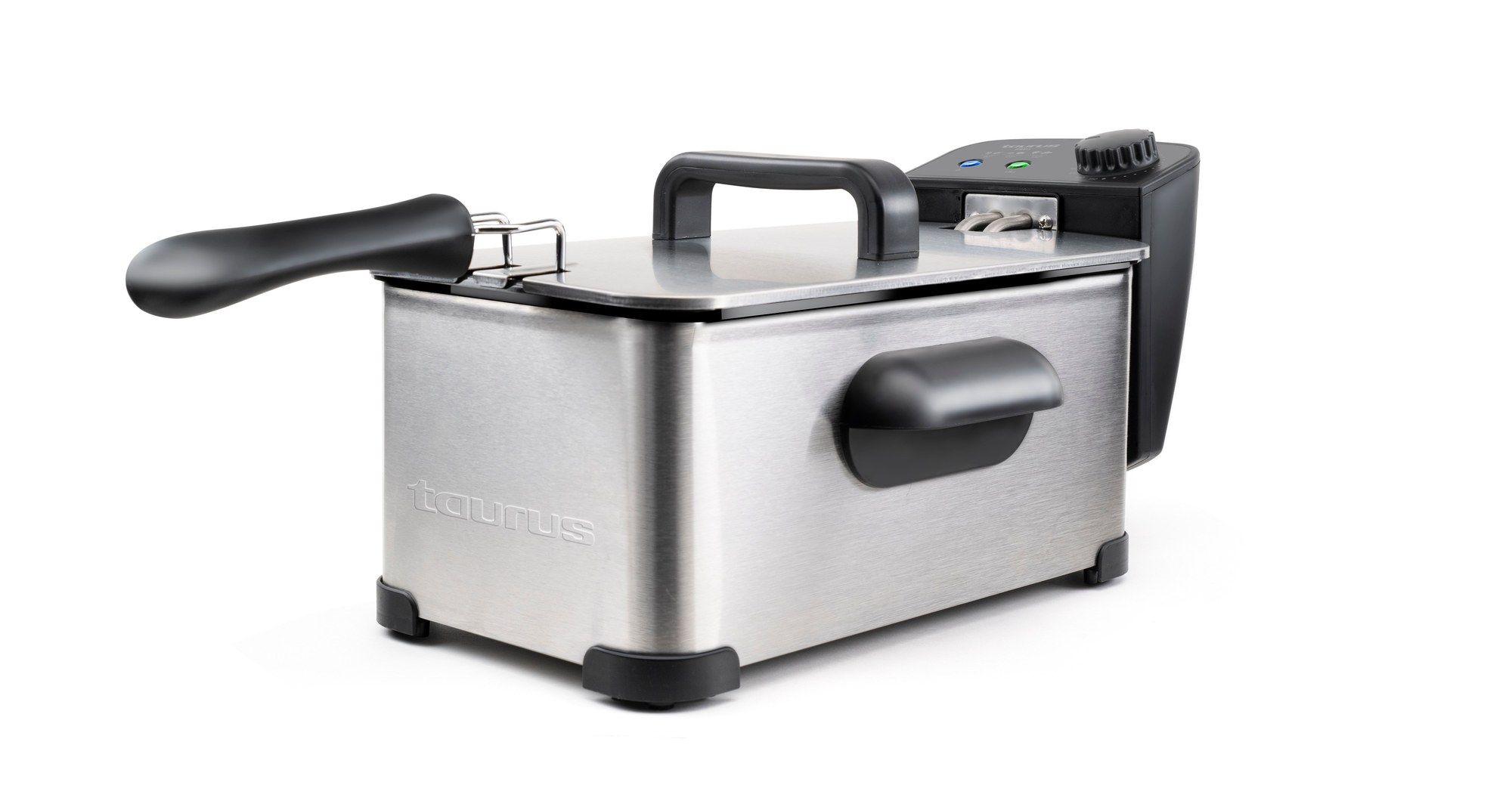 Fritadeira Independente TAURUS FRY3 (2000 W - 190 °C - 150 °C - Aço inoxidável)
